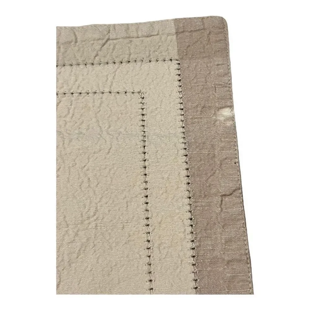 Beach Sand Color Pier 1 Imports Place Mats (6) And Napkins (6) Tan Brown Lot Set